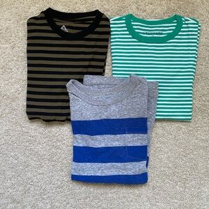 3 Boy T shirts, short sleeves